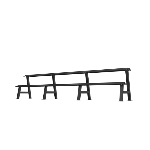 2 Tier Hex Dumbbell Rack 2.5kg - 40kg | BLK BOX