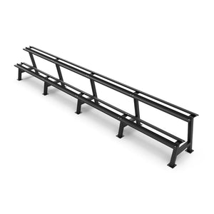 2 Tier Hex Dumbbell Rack 2.5kg - 50kg - BLK BOX