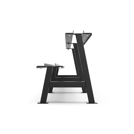 2 Tier Hex Dumbbell Rack 2.5kg - 50kg - BLK BOX