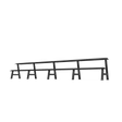 2 Tier Hex Dumbbell Rack 2.5kg - 50kg | BLK BOX