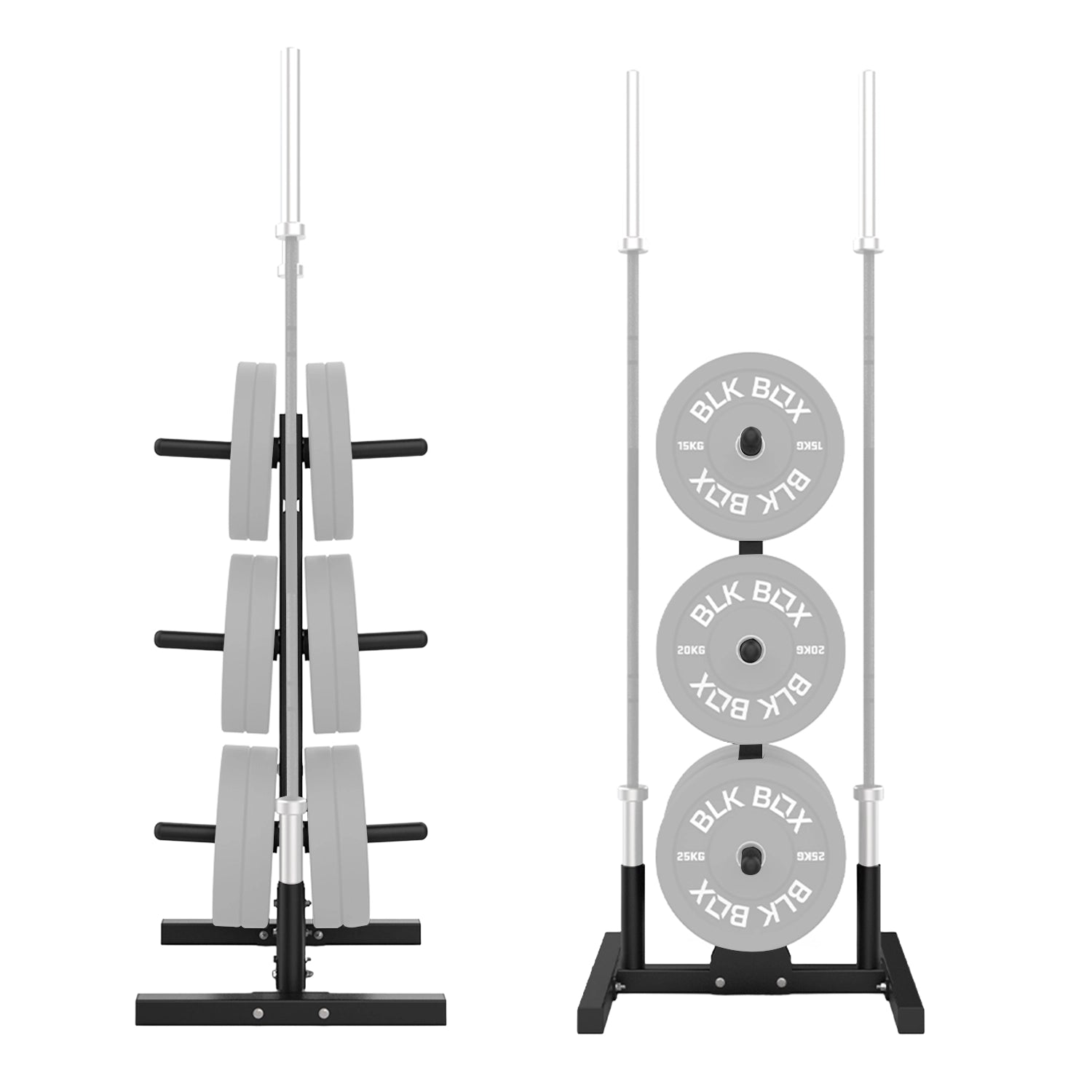 BLK BOX Weights Tree with Barbell Holder