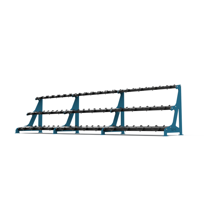 3 Tier Round Dumbbell Rack 2.5-50kg