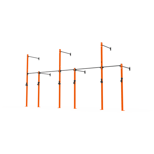 3 Series Wall Mounted High Low Rig 3 Bay