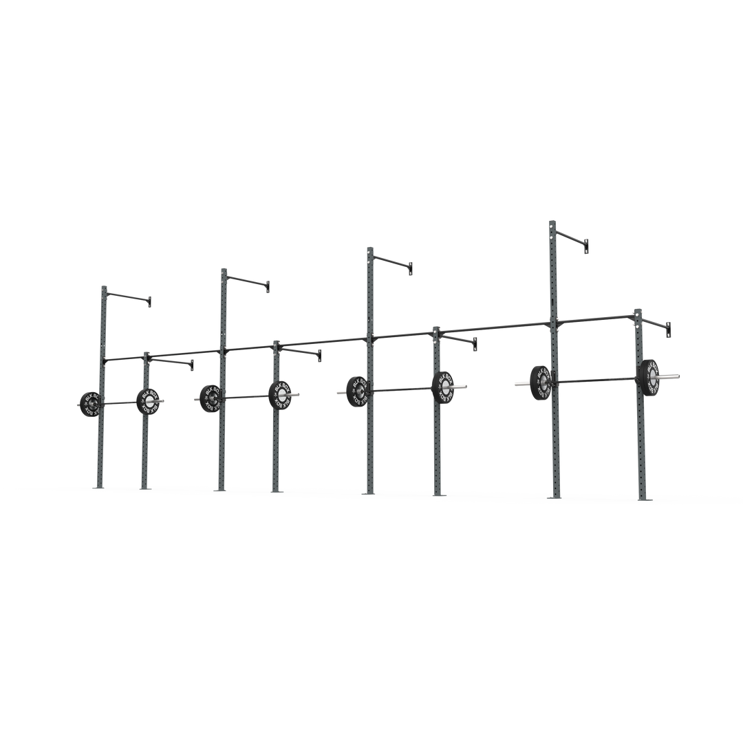 3 Series Wall Mounted High Low Rig 4 Bay