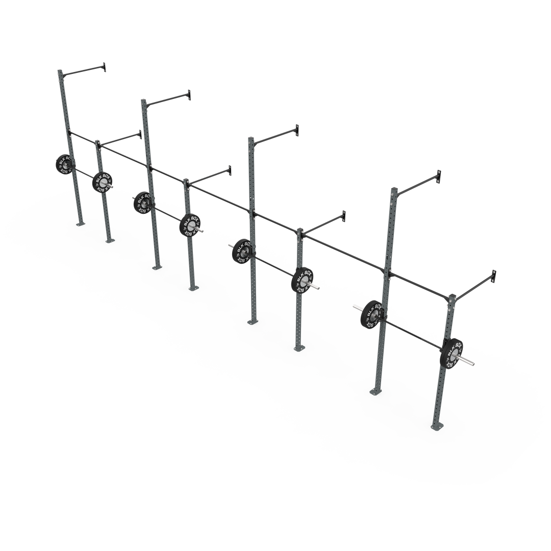 3 Series Wall Mounted High Low Rig 4 Bay