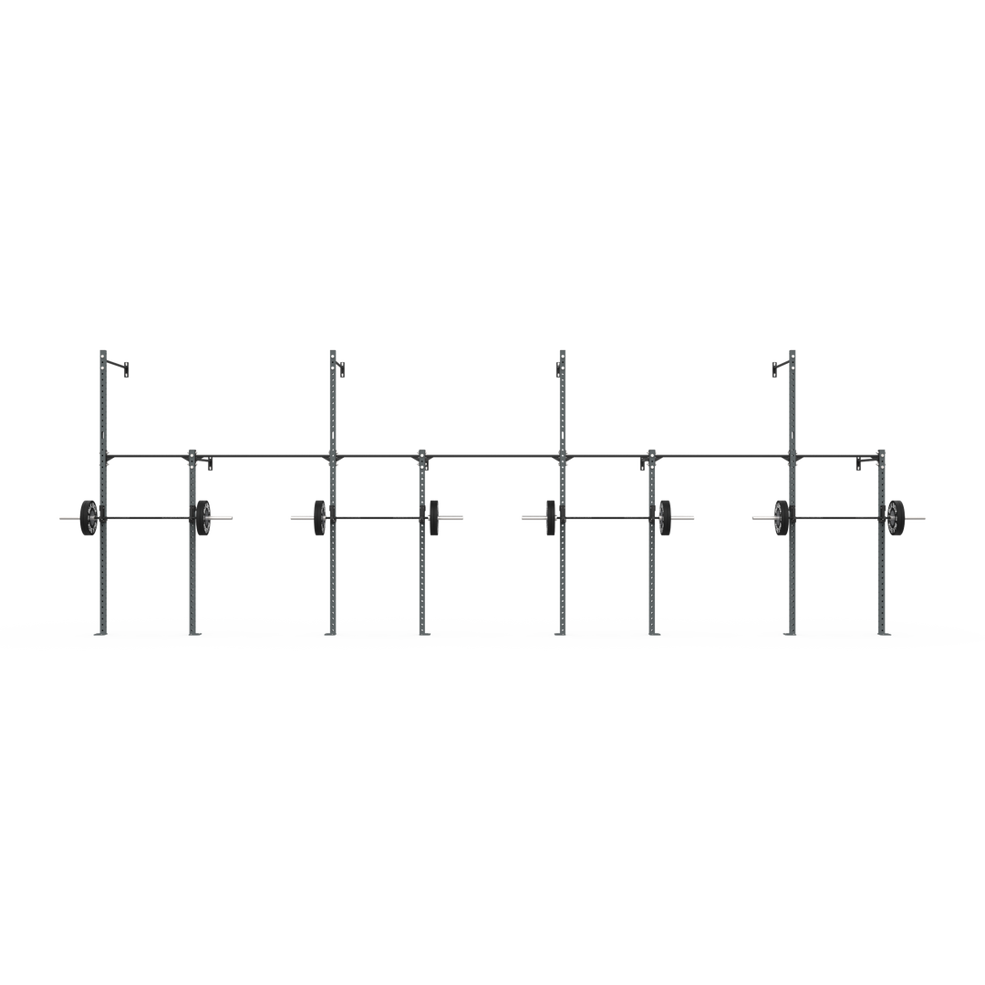 3 Series Wall Mounted High Low Rig 4 Bay