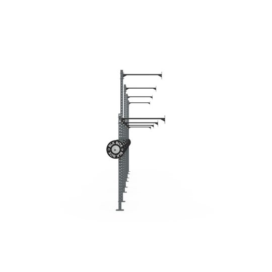 3 Series Wall Mounted High Low Rig 4 Bay