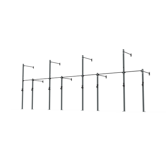 3 Series Wall Mounted High Low Rig 4 Bay