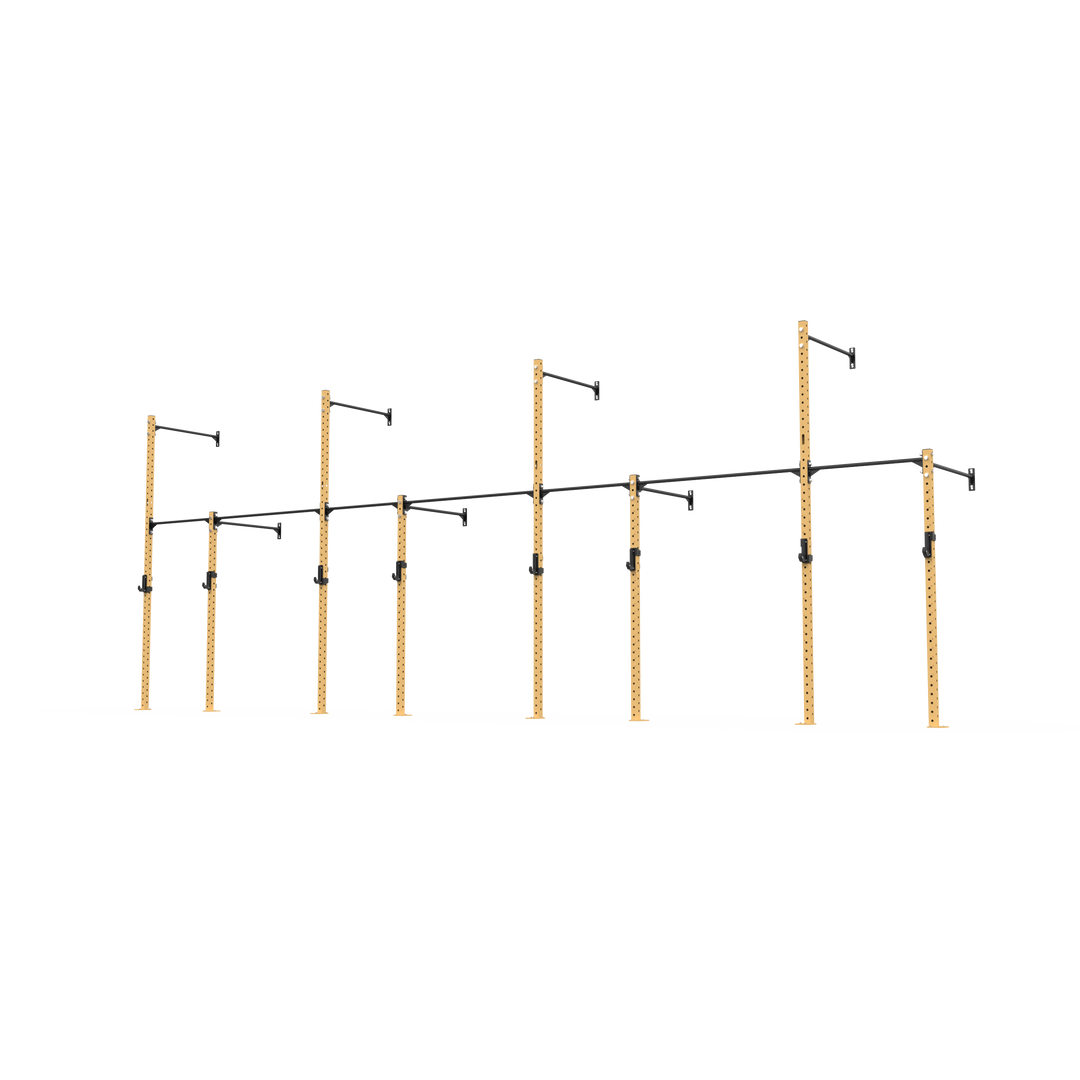 3 Series Wall Mounted High Low Rig 4 Bay