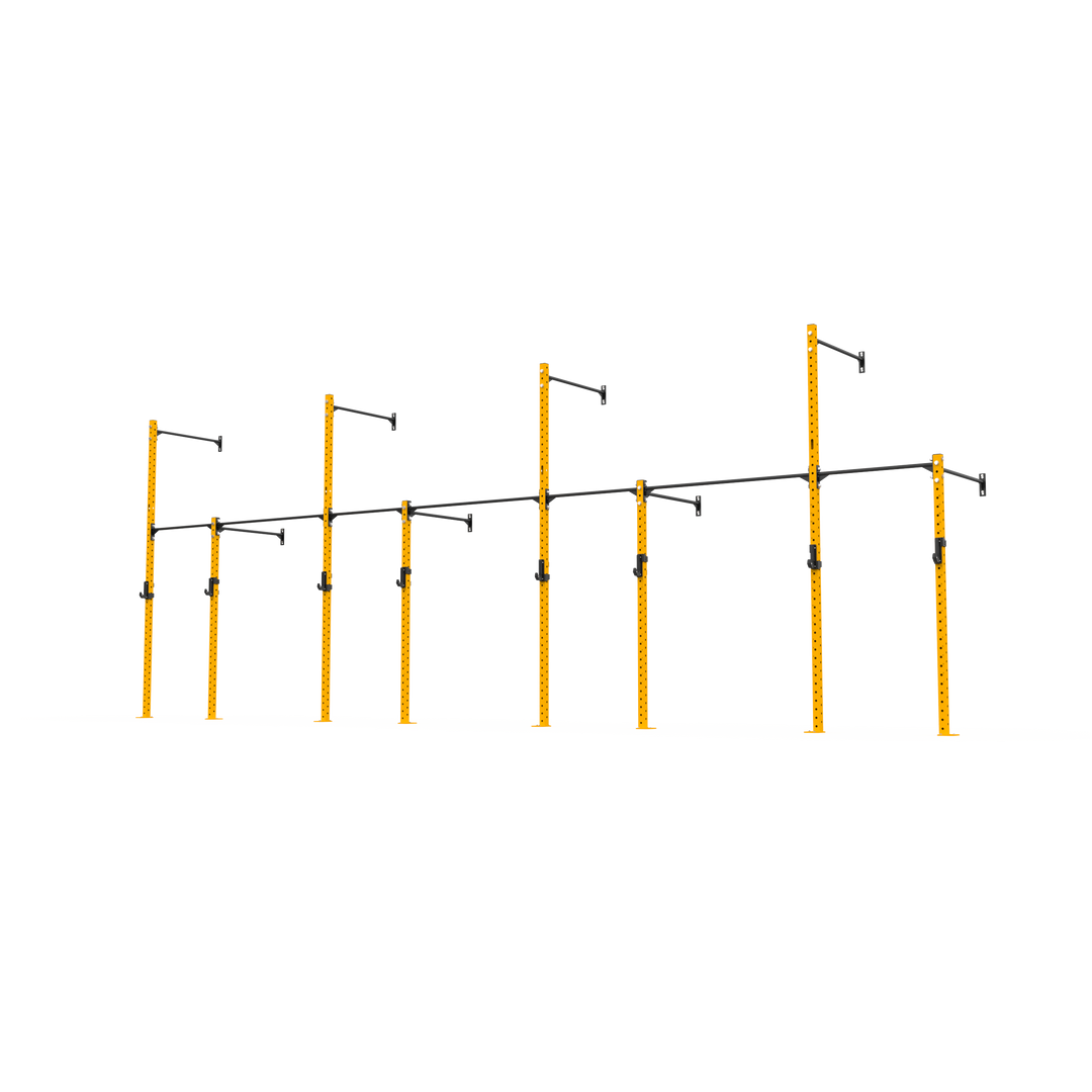 3 Series Wall Mounted High Low Rig 4 Bay