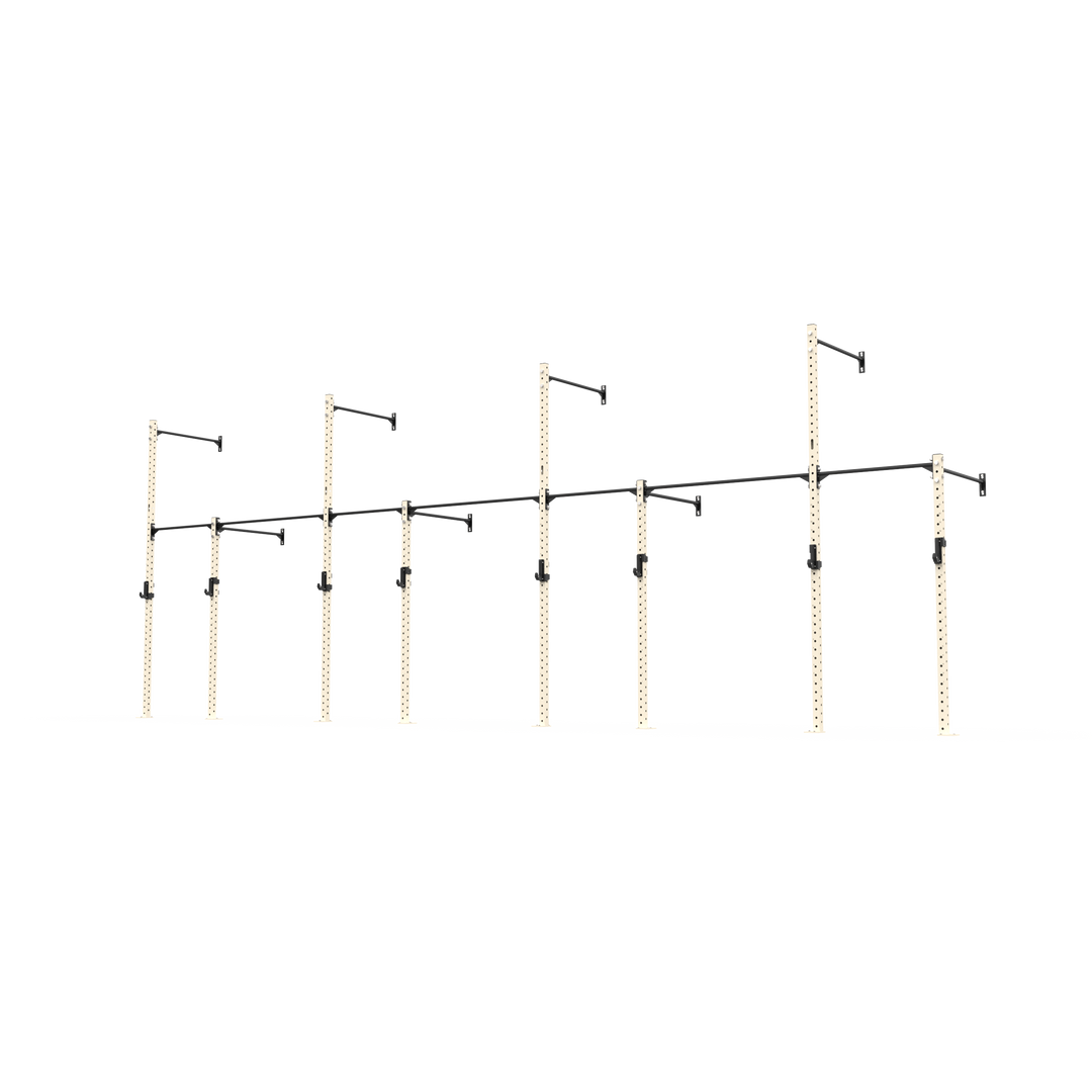 3 Series Wall Mounted High Low Rig 4 Bay