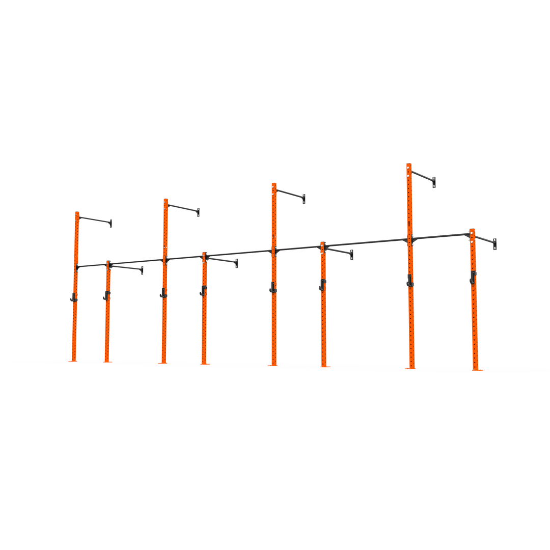 3 Series Wall Mounted High Low Rig 4 Bay
