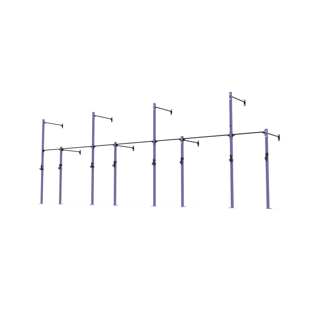 3 Series Wall Mounted High Low Rig 4 Bay