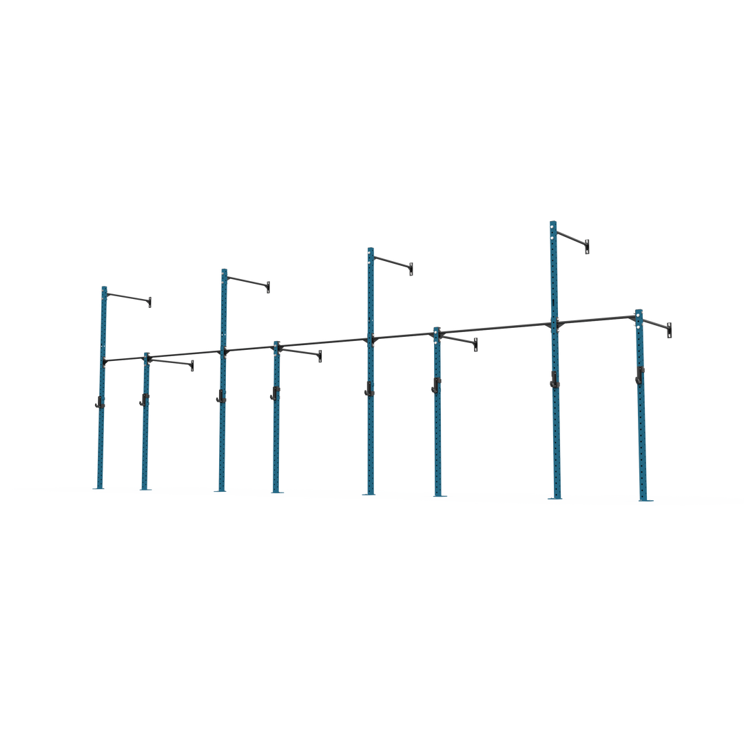3 Series Wall Mounted High Low Rig 4 Bay
