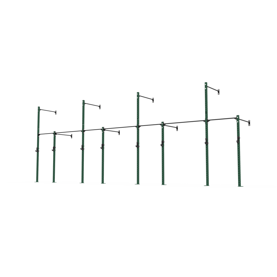 3 Series Wall Mounted High Low Rig 4 Bay