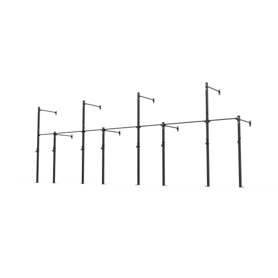 3 Series Wall Mounted High Low Rig 4 Bay