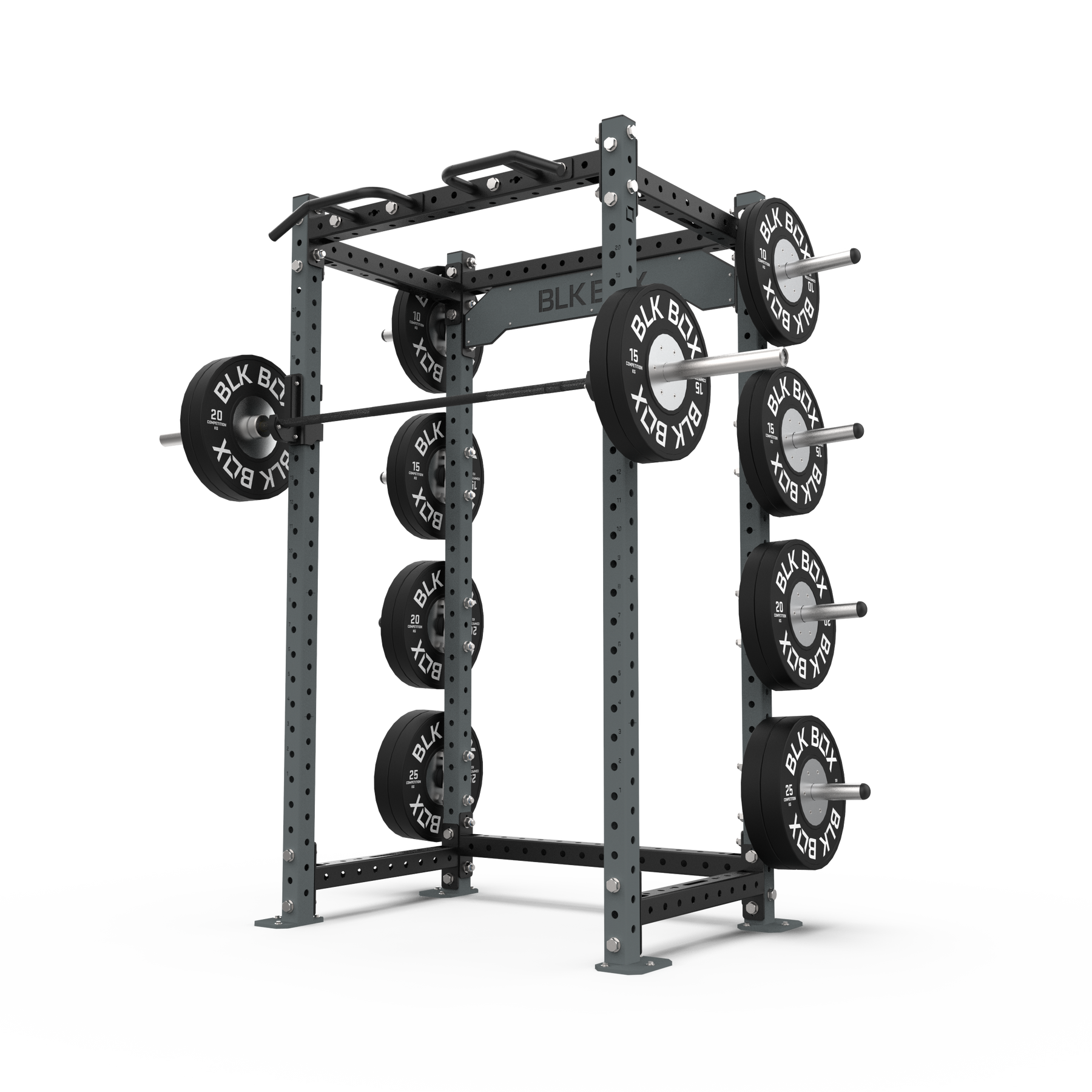 3 Series Compact Rack with Smith Machine - 2.2m | BLK BOX