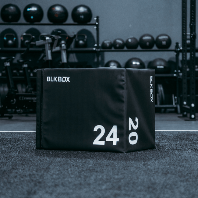3 in 1 Soft Plyo Jump Box (Outlet) - BLK BOX