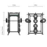 3 Series Back - to - Back Compact Rack - BLK BOX