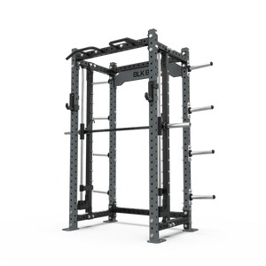 3 Series Compact Rack with Smith Machine - 2.2m | BLK BOX