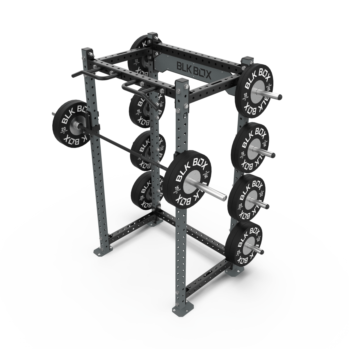3 Series Compact Rack with Smith Machine - 2.2m | BLK BOX