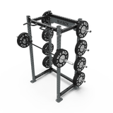 3 Series Compact Rack with Smith Machine - 2.2m | BLK BOX