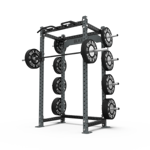 3 Series Compact Rack with Smith Machine - 2.2m | BLK BOX