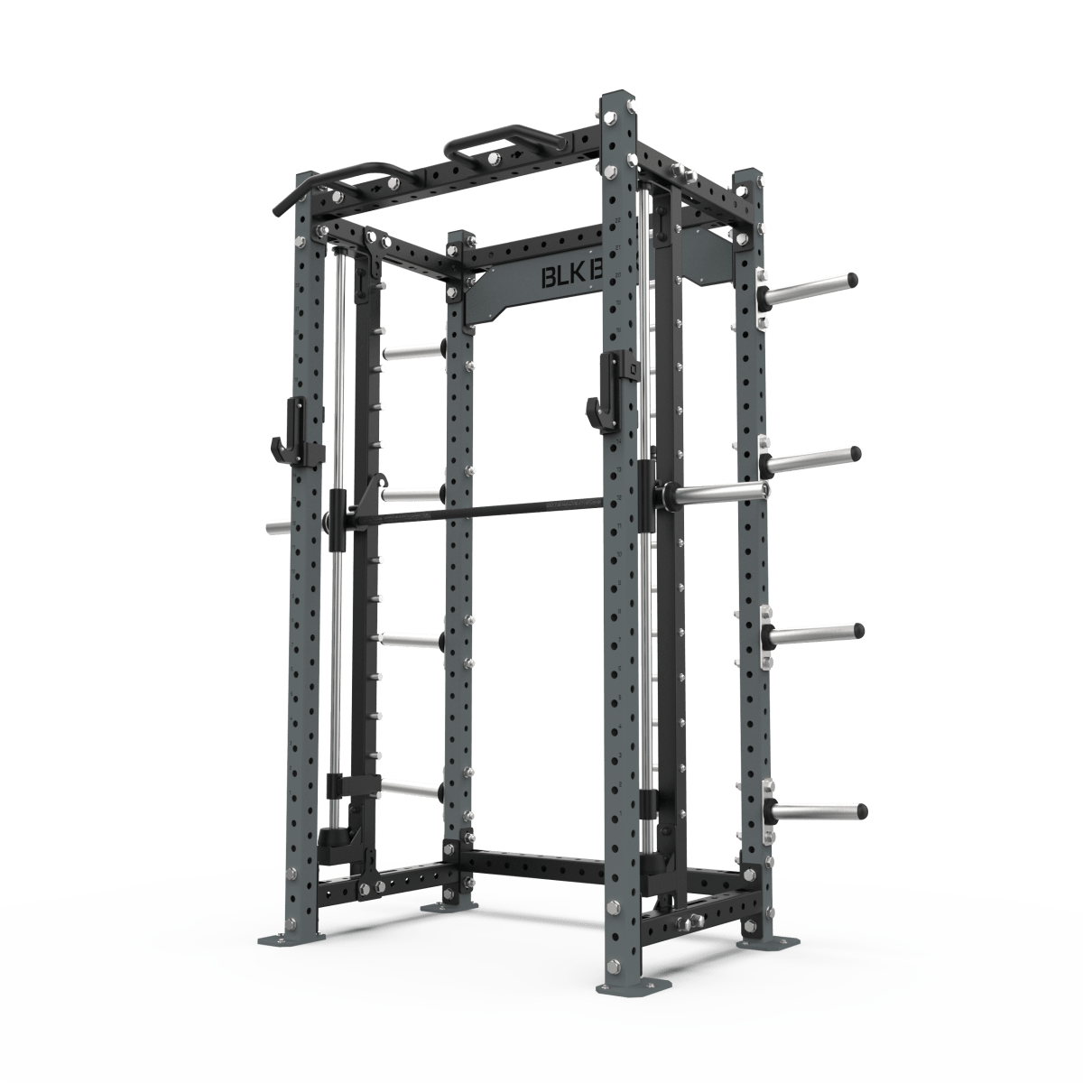3 Series Compact Rack with Smith Machine - 2.4m | BLK BOX