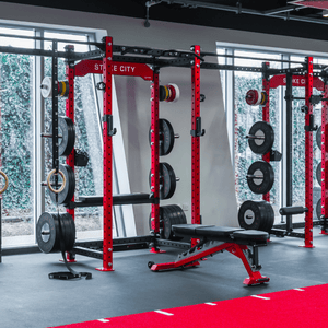 3 Series Compact Rack with Smith Machine - 2.4m | BLK BOX