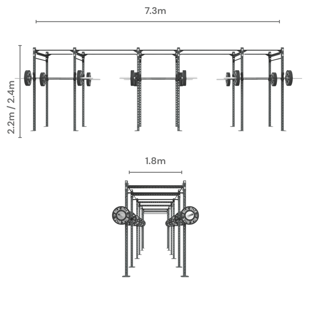3 Series Free Standing Rigs | BLK BOX
