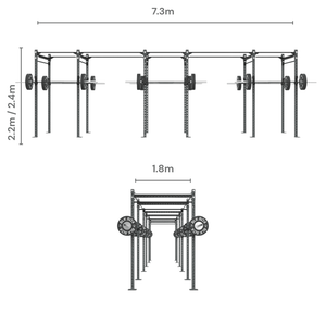 3 Series Free Standing Rigs | BLK BOX