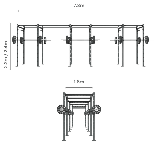 3 Series Free Standing Rigs | BLK BOX