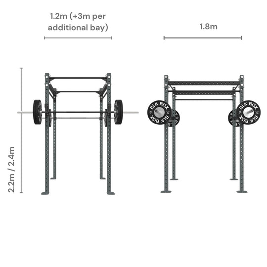 3 Series Free Standing Rigs - BLK BOX