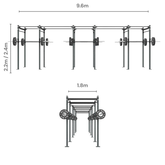 3 Series Free Standing Rigs - BLK BOX