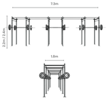 3 Series Free Standing Rigs | BLK BOX