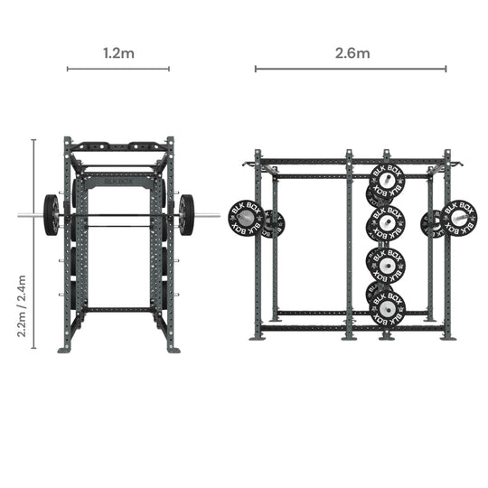 3 Series Full/Compact Combo Rack - BLK BOX