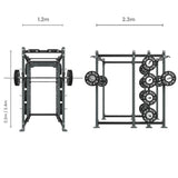 3 Series Full/Half Combo Rack - BLK BOX