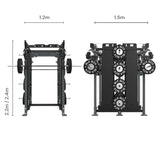 3 Series Nexus Back - to - Back Compact Rack - BLK BOX