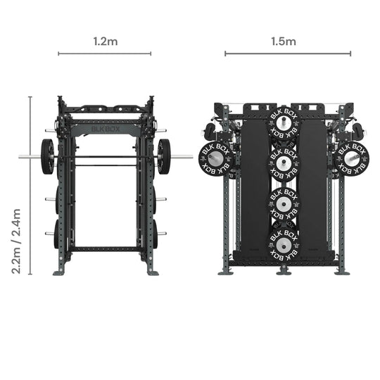 3 Series Nexus Back - to - Back Compact Rack - BLK BOX