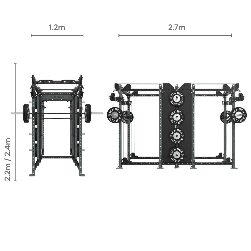 3 Series Nexus Back - to - Back Full Rack - BLK BOX