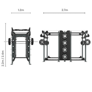 3 Series Nexus Back - to - Back Full Rack - BLK BOX
