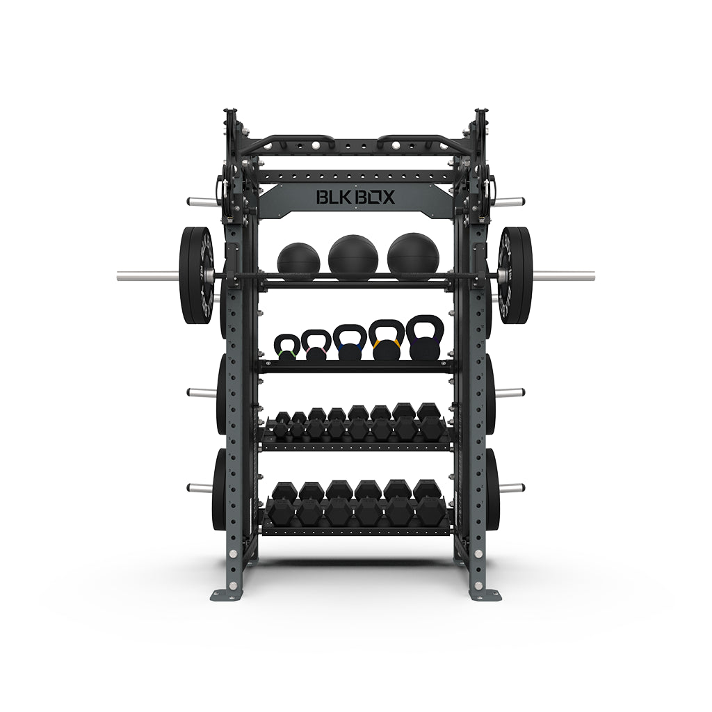 3 Series Nexus Compact Rack with Storage - BLK BOX