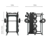 3 Series Nexus Compact/Compact Combo Rack - BLK BOX