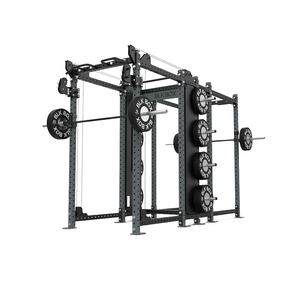 Combo Rack Racks Facing In BLK BOX Nexus 3 Series Full/Full Combo Rack | BLK BOX