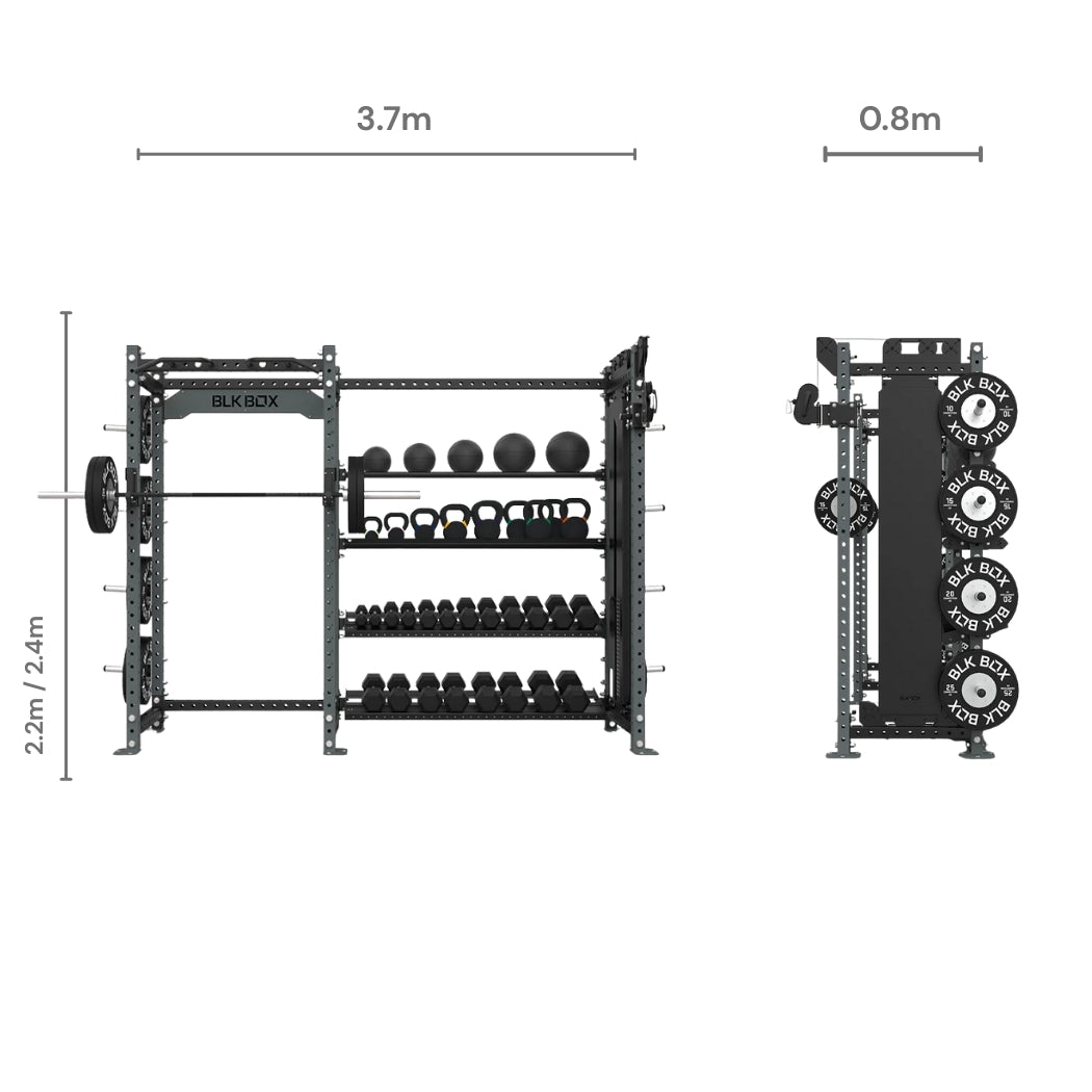 3 Series SG Pod with Cable Column - BLK BOX