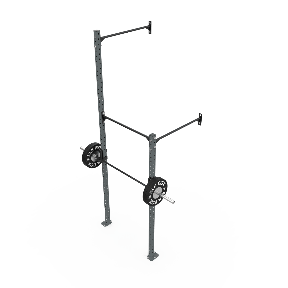 3 Series Wall Mounted High Low Rig 1 Bay | BLK BOX