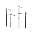 3 Series Wall Mounted High Low Rig 2 Bay | BLK BOX