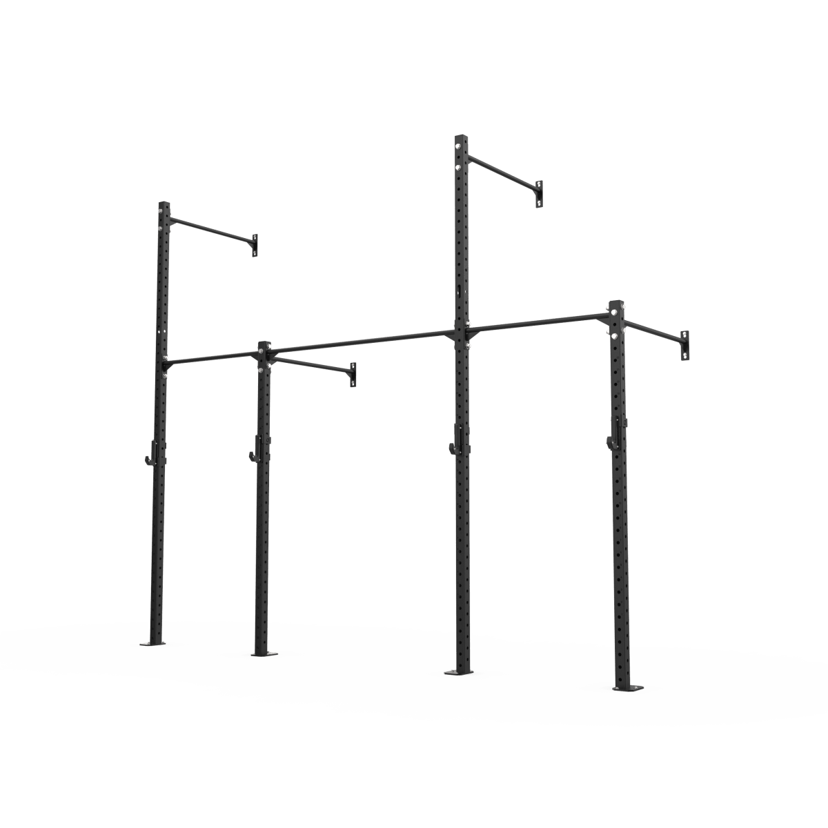 3 Series Wall Mounted High Low Rig 2 Bay | BLK BOX