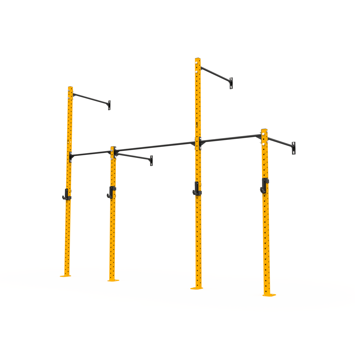 3 Series Wall Mounted High Low Rig 2 Bay | BLK BOX