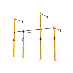 3 Series Wall Mounted High Low Rig 2 Bay | BLK BOX